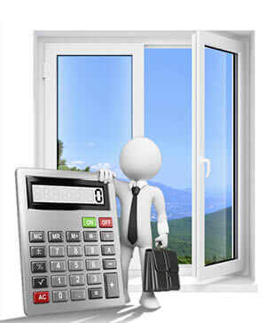 Расчитать пластиковые окна