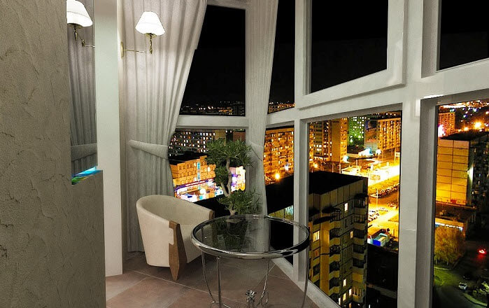 Панорамное остекление лоджии