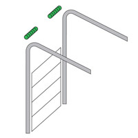 Гаражные ворота Высокий монтаж