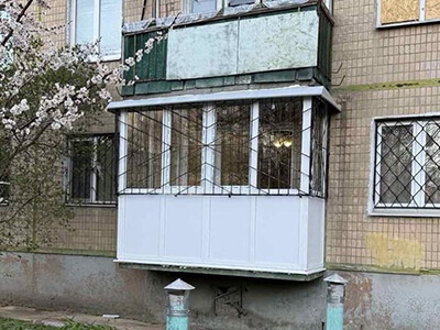 Разновидности балконов и лоджий