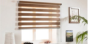 Тканевые ролеты день ночь