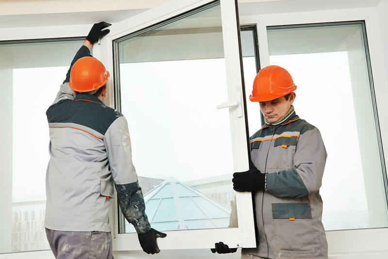 монтаж пластиковые окна